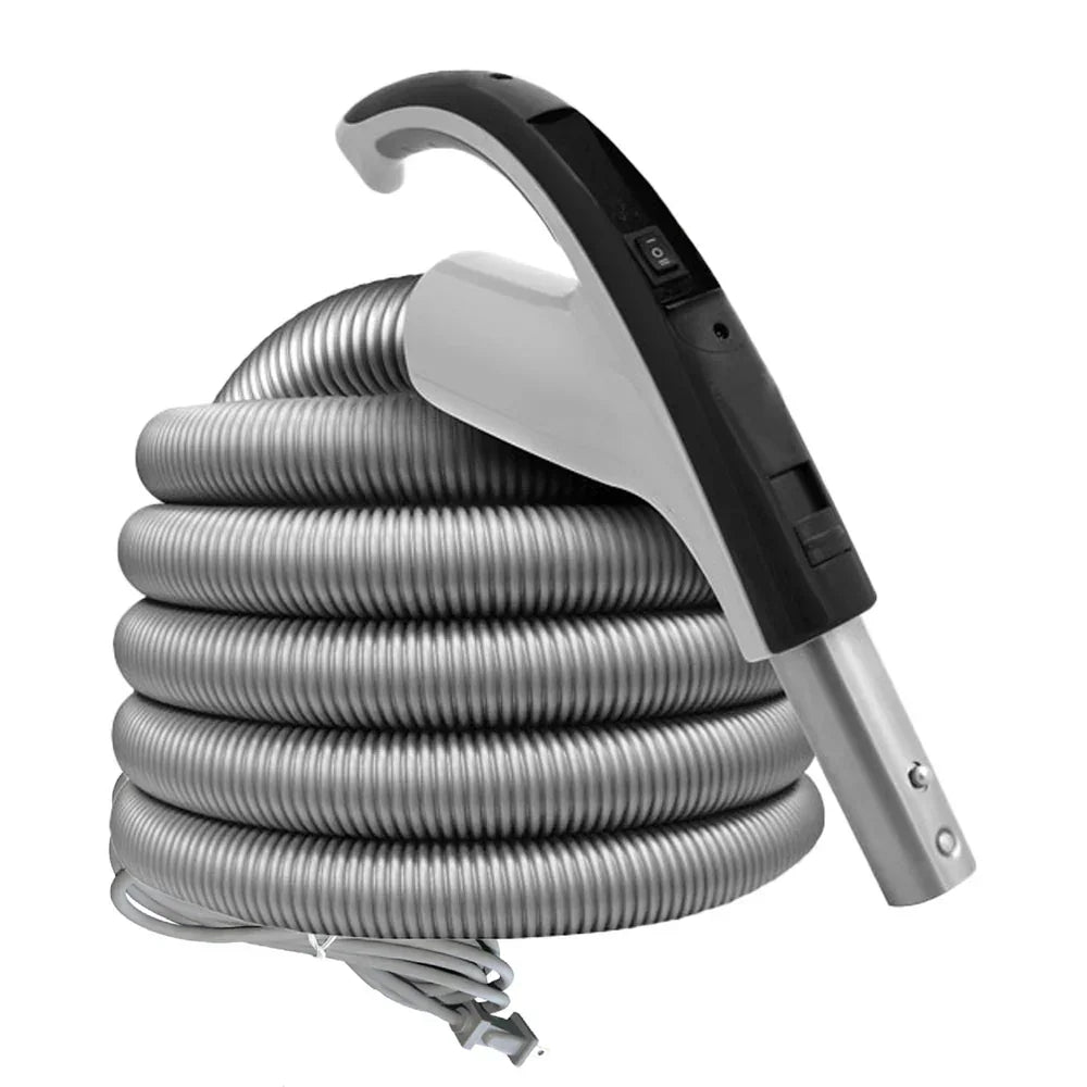 Exclusive Black electric hose 110/24V with hybrid connection - SamVac Plus