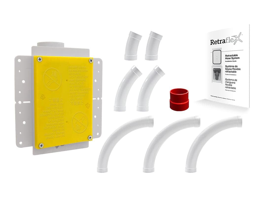 Installation kit for Retraflex retractable hose - SamVac Plus