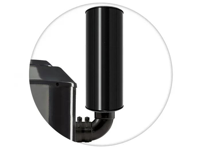 Central vacuum HD925 hybrid with 3 Retraflex retractable hose inlets including attachments and the installation kit - SamVac Plus