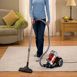 Title: BISSELL OptiClean Multi-Cyclonic Bagless Canister Vacuum 1547E