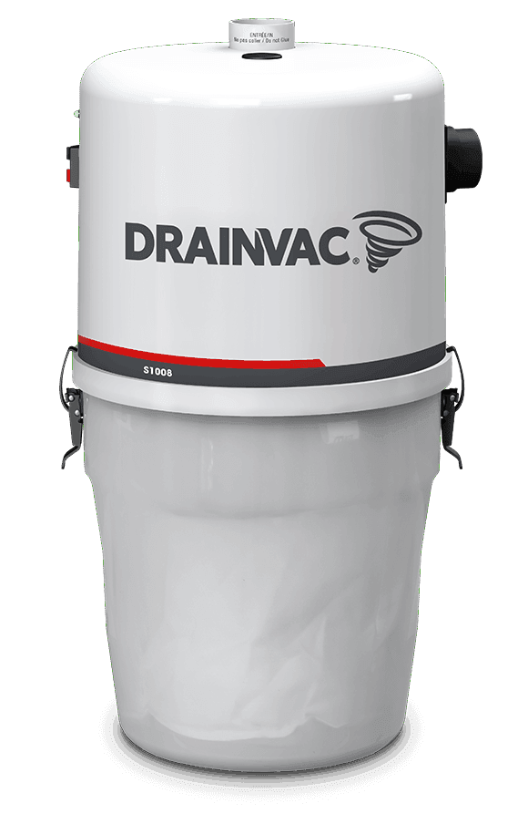 DRAINVAC S1008 central vacuum – 800 AW - SamVac Plus