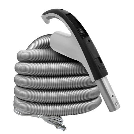 Exclusive Black electric hose 110/24V with hybrid connection - SamVac Plus