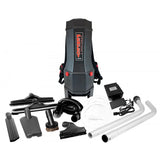 Cordless Back Pack Vacuum - 1.06 gal (4 L) Tank Capacity - HEPA Filtration - with Battery & Accessories - Perfect BBP5