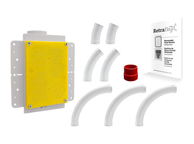 Installation kit for Retraflex retractable hose - SamVac Plus