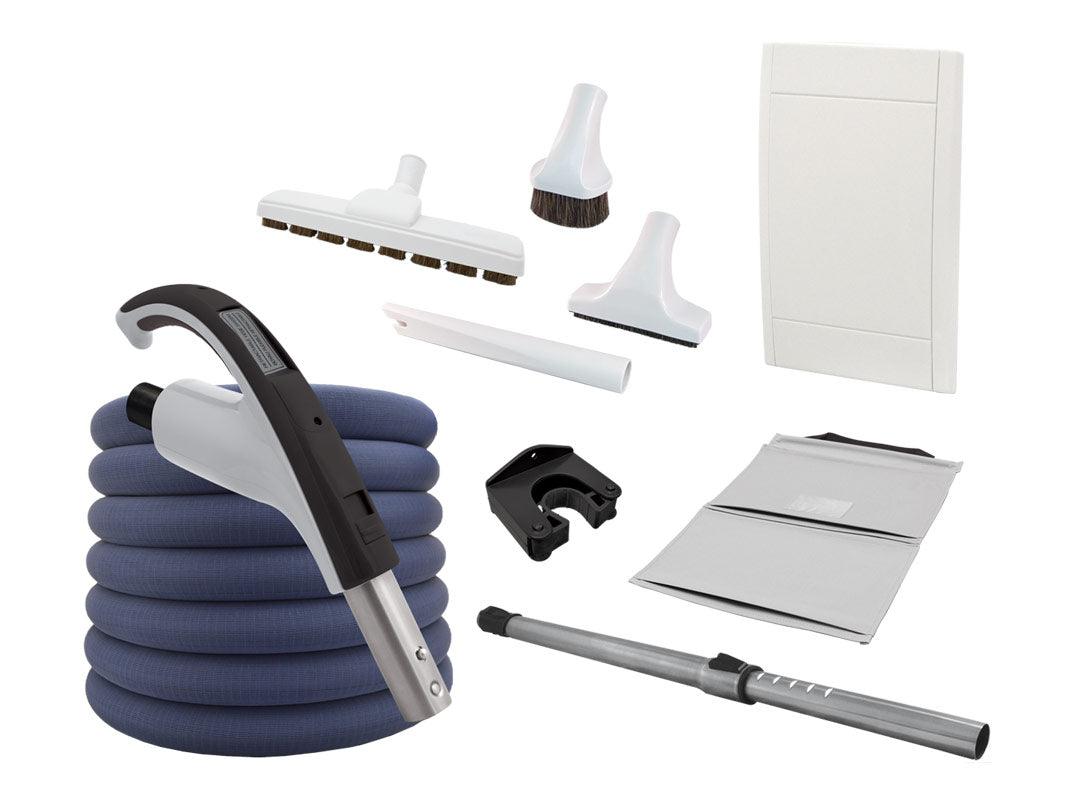 Retraflex attachments kit with SoftTouch hose and Exclusive Black handle - SamVac Plus