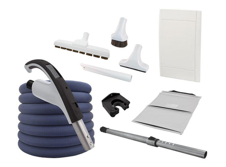 Retraflex attachments kit with SoftTouch hose and Exclusive Black handle - SamVac Plus