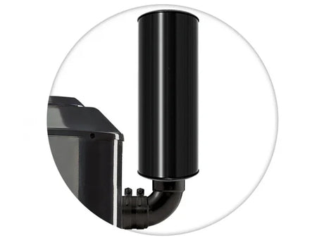 Central vacuum HD925 hybrid with 3 Retraflex retractable hose inlets including attachments and the installation kit - SamVac Plus