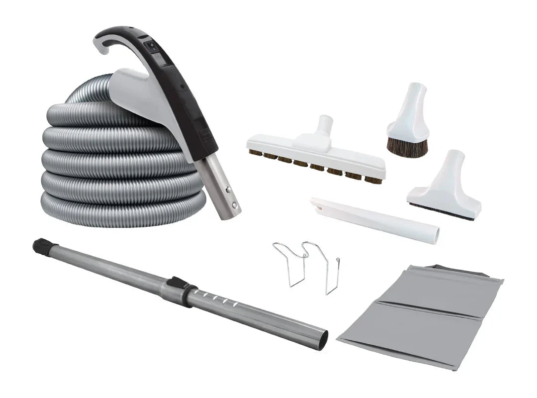 Electric On/Off attachements kit with Grand Comfort brushes - SamVac Plus