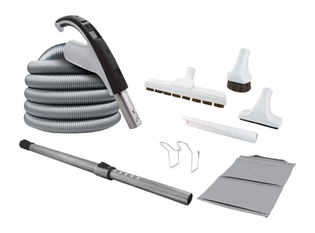 Electric On/Off attachements kit with Grand Comfort brushes - SamVac Plus