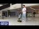 Johnny Vac JVC43B autoscrubber demonstration video