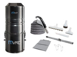 Central vacuum M47 with on/off attachments kit and 35 ft. (10.67 m) hose