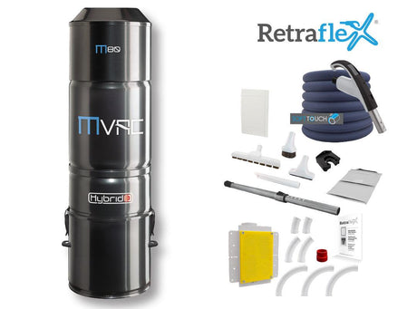 Mvac M80 + Retraflex System (1 Inlet Complete Package) - SamVac Plus