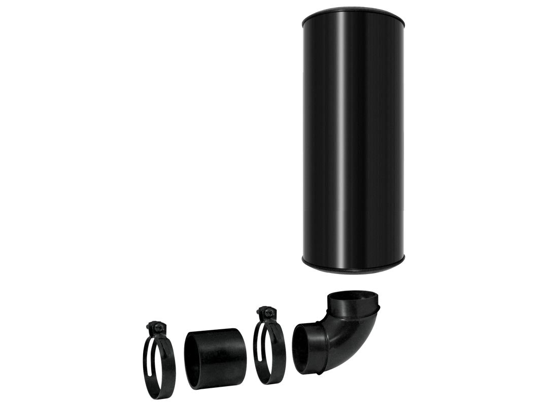 Trousse d'installation de silencieux avec raccords ABS et colliers de serrage